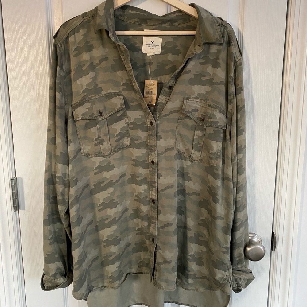 Boyfriend Fit Button Down